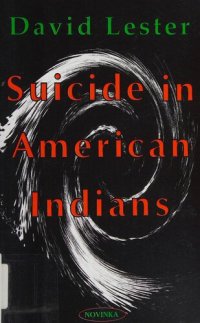 cover of the book Suicide in American Indians