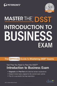 cover of the book Master the DSST Introduction to Business Exam