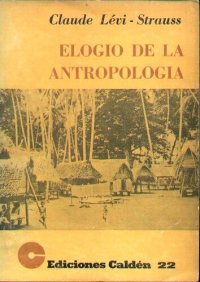 cover of the book Elogio de la antropología