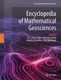 cover of the book Encyclopedia of Mathematical Geosciences (Encyclopedia of Earth Sciences Series)