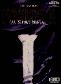 cover of the book Pantera -- Selections from Far Beyond Driven: Authentic Guitar TAB (Off the Record Series)