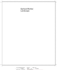 cover of the book Gerhard Richter: Landscape