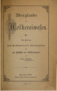 cover of the book Aberglaube im Molkereiwesen : Ein Beitrag zum Verständnis des Aberglaubens und zur Geschichte des Molkereiwesens