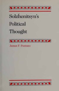 cover of the book Solzhenitsyn's Political Though