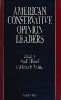 cover of the book American Conservative Opinion Leaders