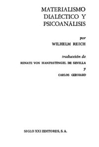 cover of the book Materialismo dialéctico y psicoanálisis