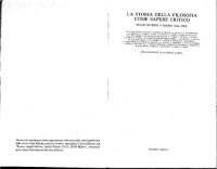 cover of the book La storia della filosofia come sapere critico - Studi offerti a Mario Dal Pra