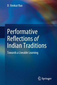 cover of the book Performative Reflections of Indian Traditions: Towards a Liveable Learning