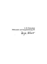 cover of the book Differential- und Integralrechnung