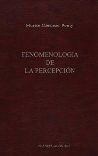 cover of the book Fenomenología de la percepción