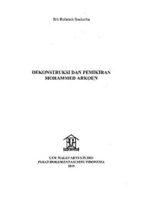 cover of the book DEKONSTRUKSI DAN PEMIKIRAN MOHAMMED ARKOUN