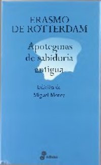 cover of the book Apotegmas de sabiduría antigua