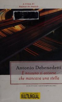 cover of the book E nessuno si accorse che mancava una stella