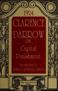 cover of the book Clarence Darrow on Capital Punishment