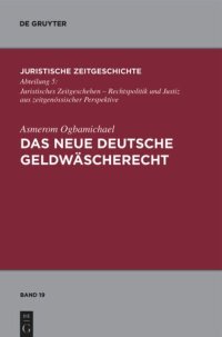 cover of the book Das neue deutsche Geldwäscherecht