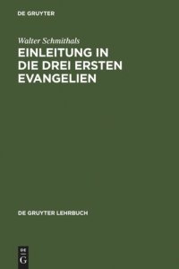 cover of the book Einleitung in die drei ersten Evangelien