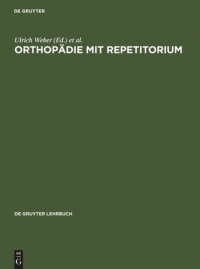 cover of the book Orthopädie mit Repetitorium