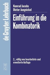 cover of the book Einführung in die Kombinatorik