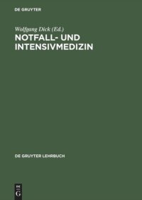 cover of the book Notfall- und Intensivmedizin