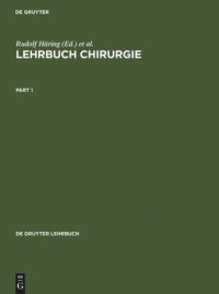 cover of the book Lehrbuch Chirurgie: mit Repetitorium