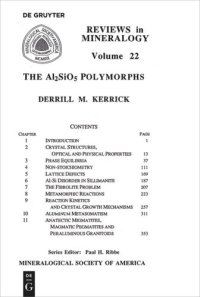 cover of the book The Al2SiO5 Polymorphs