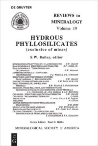cover of the book Hydrous Phyllosilicates: (Exclusive of Micas)