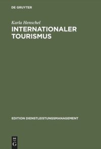 cover of the book Internationaler Tourismus