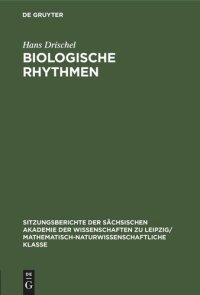 cover of the book Biologische Rhythmen