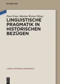 cover of the book Linguistische Pragmatik in historischen Bezügen