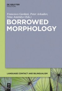 cover of the book Borrowed Morphology