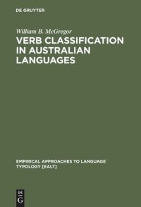 cover of the book Verb Classification in Australian Languages