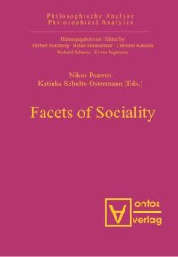 cover of the book Facets of Sociality