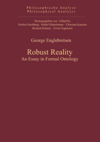 cover of the book Robust Reality: An Essay in Formal Ontology