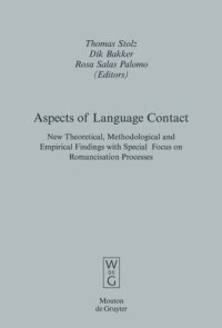 cover of the book Aspects of Language Contact: New Theoretical, Methodological and Empirical Findings with Special Focus on Romancisation Processes