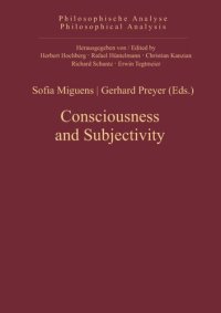 cover of the book Consciousness and Subjectivity