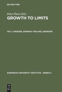 cover of the book Growth to Limits: Vol 1 Sweden, Norway, Finland, Denmark