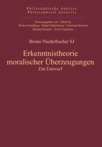 cover of the book Erkenntnistheorie moralischer Überzeugungen: Ein Entwurf