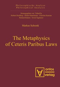 cover of the book The Metaphysics of Ceteris Paribus Laws