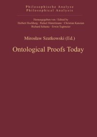 cover of the book Ontological Proofs Today