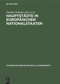 cover of the book Hauptstädte in europäischen Nationalstaaten