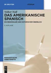 cover of the book Das amerikanische Spanisch: Ein regionaler und historischer Überblick