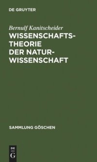 cover of the book Wissenschaftstheorie der Naturwissenschaft