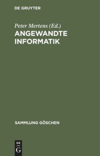 cover of the book Angewandte Informatik