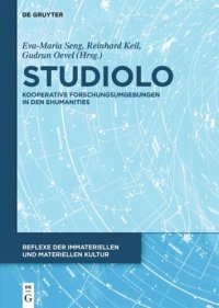 cover of the book studiolo: Kooperative Forschungsumgebungen in den eHumanities