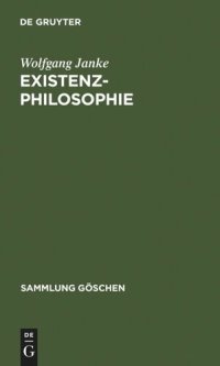 cover of the book Existenzphilosophie