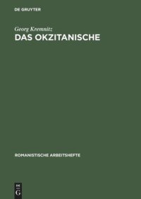 cover of the book Das Okzitanische: Sprachgeschichte und Soziologie