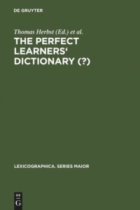 cover of the book The Perfect Learners' Dictionary (?)