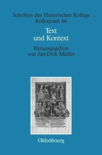 cover of the book Text und Kontext: Fallstudien und theoretische Begründungen einer kulturwissenschaftlich angeleiteten Mediävistik