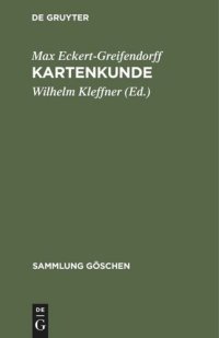 cover of the book Kartenkunde