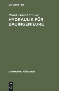 cover of the book Hydraulik für Bauingenieure